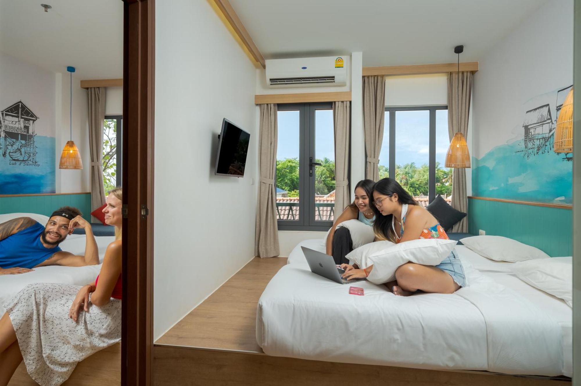 Lub D Siem Reap - Near Pub Street & Angkor Wat Sziemreap Kültér fotó